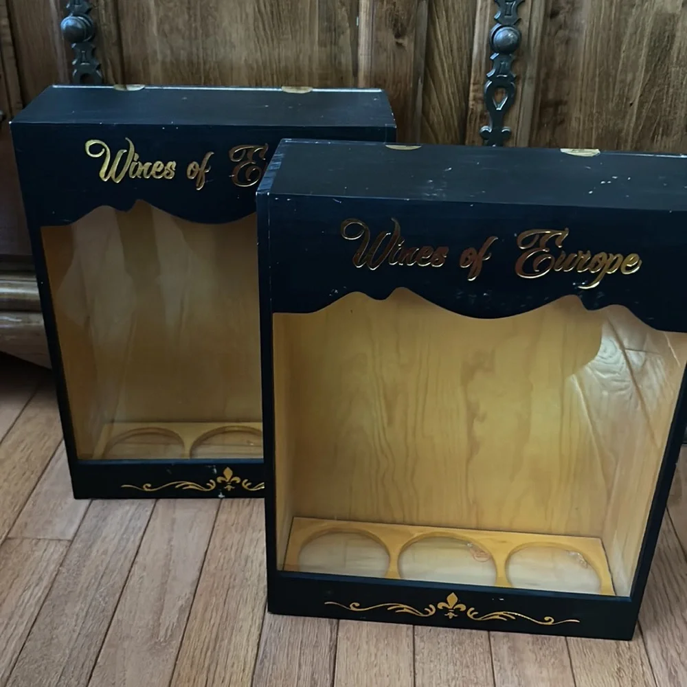 🇺🇸 Wooden Wine Box - one buyers choice